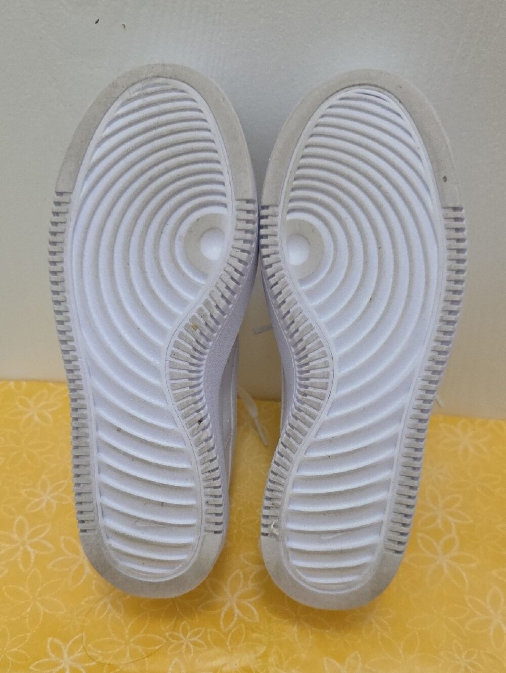 Nike Women's White Platform Sneakers - Picture 6 of 7